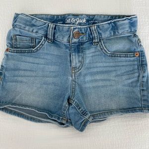 Cat & Jack size 7/8 jean shorts